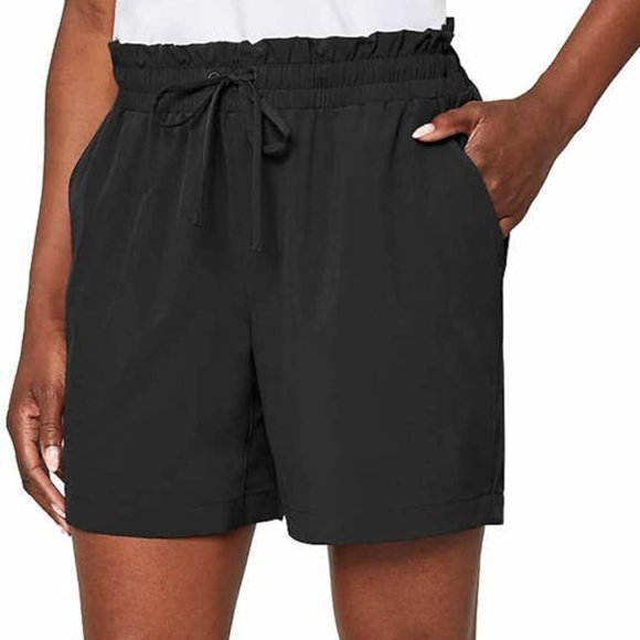 NWT Mondetta Women's Stretch Waist Shorts Activewear Black Size 3X $30 4HL169 - Picture 1 of 2